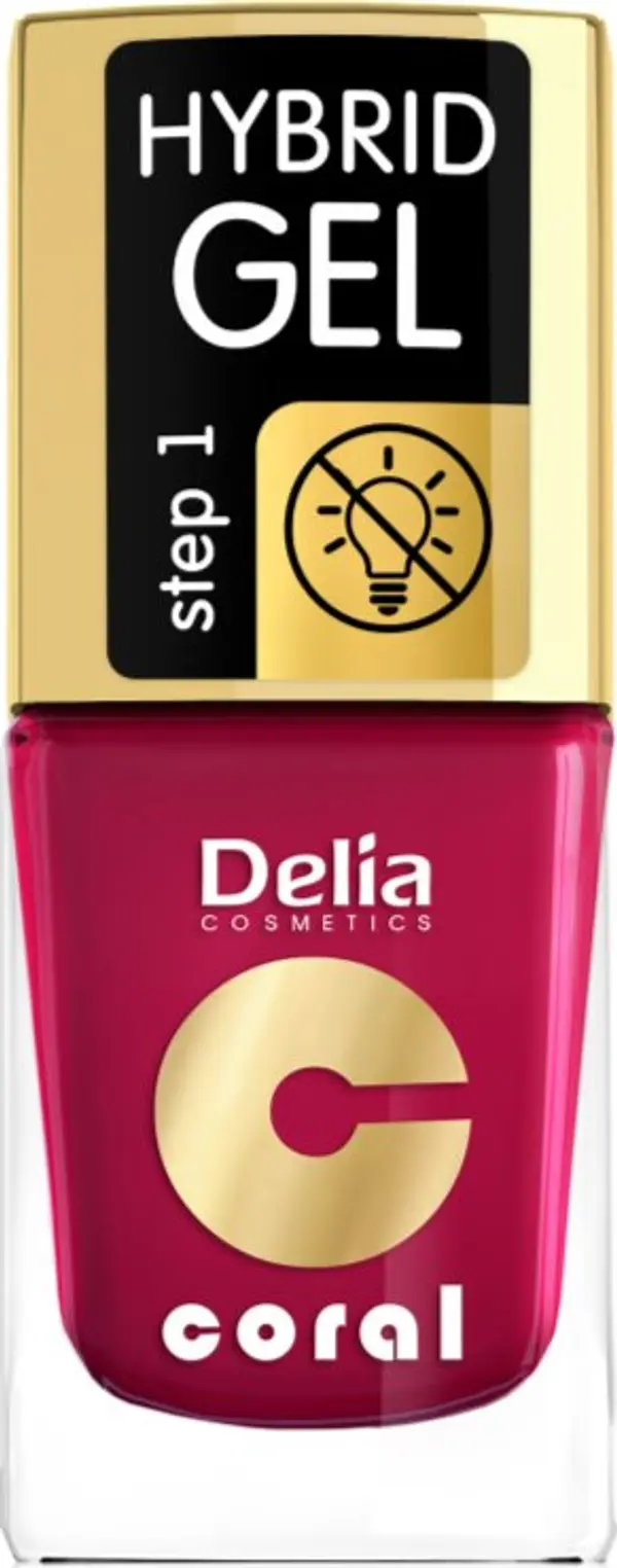 Delia Cosmetics Delia Cosmetics Coral Nail Enamel Hybrid Gel гел лак за нокти цвят 06 11 мл.