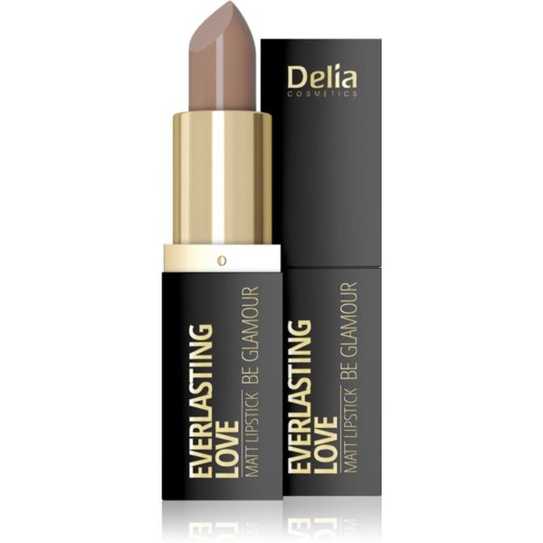 Delia Cosmetics Delia Cosmetics Everlasting Love Be Glamour матиращо червило цвят 301 happy 4 гр.