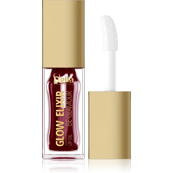 Delia Cosmetics Delia Cosmetics Glow Elixir Be Glamour подхранващо масло за устни цвят Sensual 8 мл.