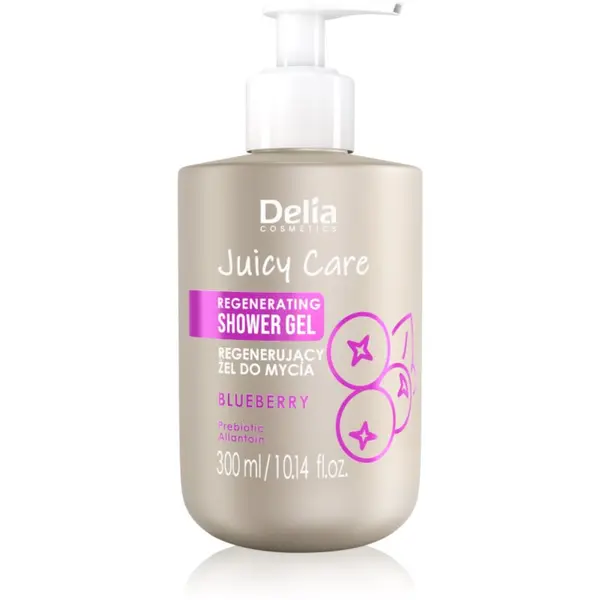 Delia Cosmetics Delia Cosmetics Juicy Care Blueberry регенериращ душ гел 300 мл.