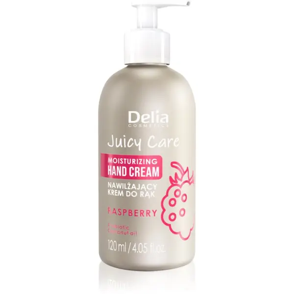 Delia Cosmetics Delia Cosmetics Juicy Care Raspberry хидратиращ крем за ръце 120 мл.