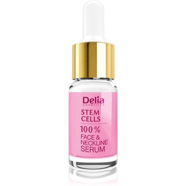 Delia Cosmetics Delia Cosmetics Professional Face Care Stem Cells интензивен стягащ серум против бръчки със стволови клетки за лице, врат и деколкте 10 мл.