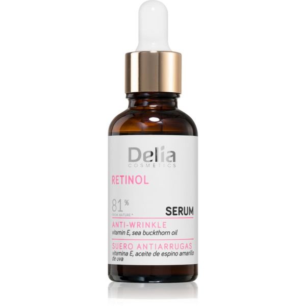Delia Cosmetics Delia Cosmetics Retinol Anti-Wrinkle Serum серум против бръчки с ретинол 30 мл.