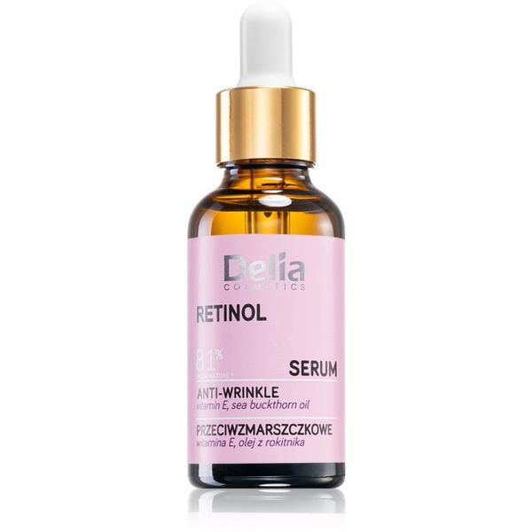 Delia Cosmetics Delia Cosmetics Retinol серум против бръчки за лице, врат и деколкте 30 мл.