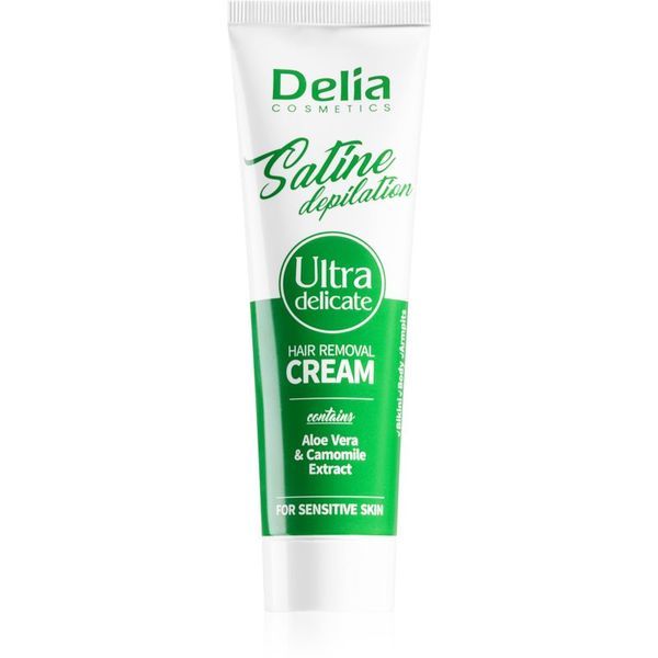 Delia Cosmetics Delia Cosmetics Satine Depilation Ultra-Delicate крем за депилация  за чувствителна кожа