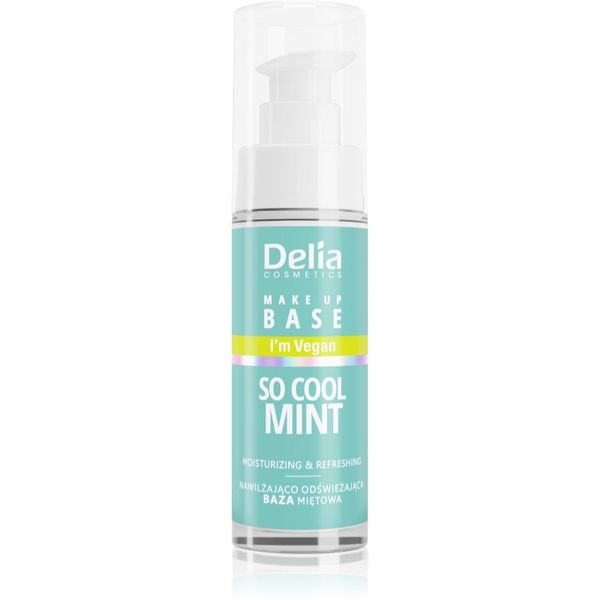 Delia Cosmetics Delia Cosmetics So Cool Mint хидратираща основа под фон дьо тен 30 мл.