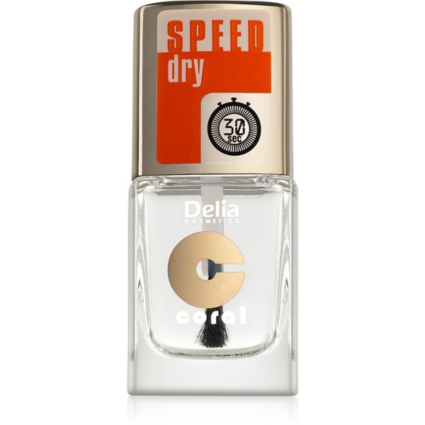Delia Cosmetics Delia Cosmetics Speed Dry горен лак за нокти, ускоряващ изсъхването на лака 11 мл.
