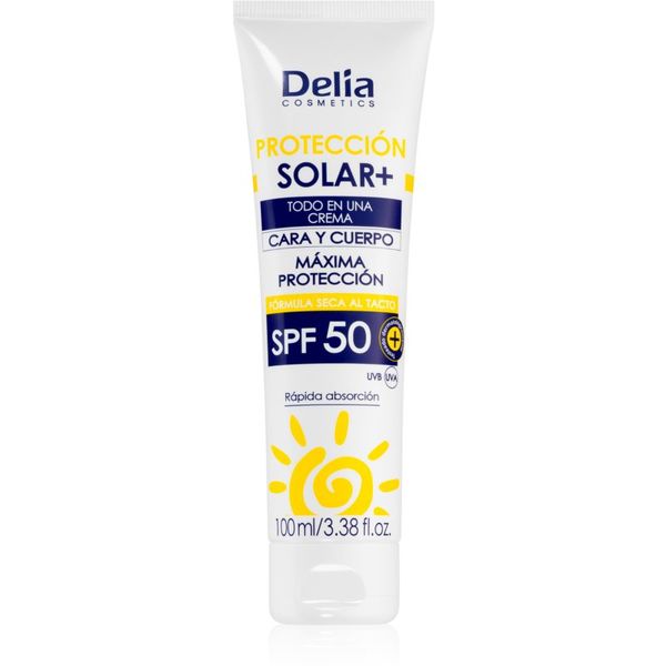 Delia Cosmetics Delia Cosmetics Sun Protect защитен крем за лице SPF 50 100 мл.
