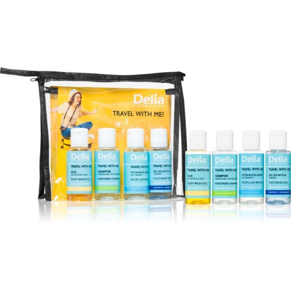 Delia Cosmetics Delia Cosmetics Travel with me комплект за пътуване (за лице, тяло и коса)