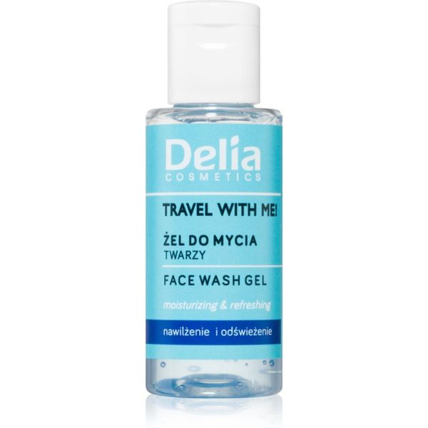 Delia Cosmetics Delia Cosmetics Travel with me почистващ гел за лице 50 мл.