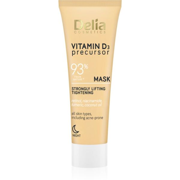 Delia Cosmetics Delia Cosmetics Vitamin D3 Precursor лифтинг маска за нощ 50 м