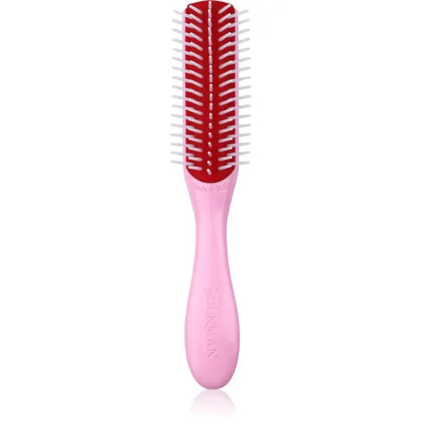Denman Denman Style D14 The Mini Curl Definer & Styler стилизиращ гребен За коса Pink Crush 1 бр.