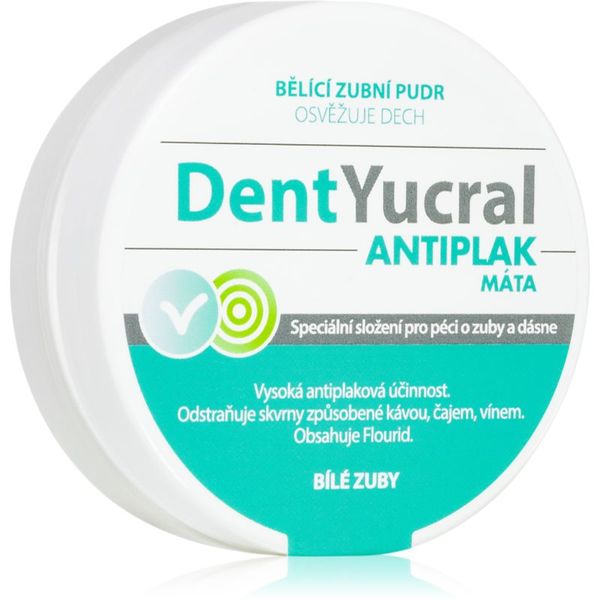 DentYucral DentYucral Antiplaca избелваща пудра за зъби 50 гр.