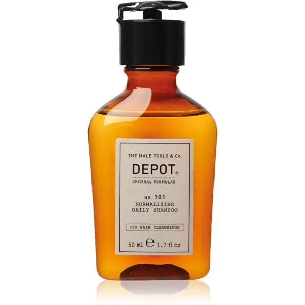 Depot DEPOT 100 HAIR CLEANSING NO. 101 NORMALIZING DAILY SHAMPOO нормализиращ шампоан за ежедневна употреба 50 мл.