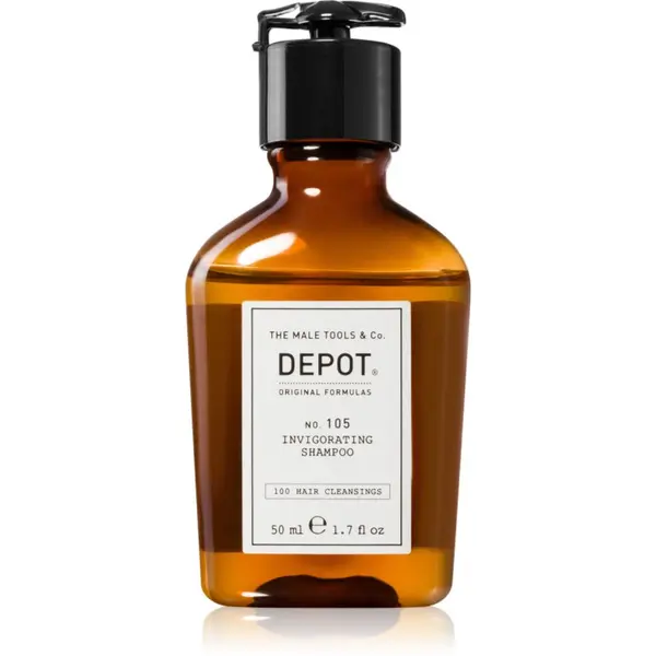 Depot DEPOT 100 HAIR CLEANSING NO. 105 INVIGORATING SHAMPOO подсилващ шампоан против косопад 50 мл.