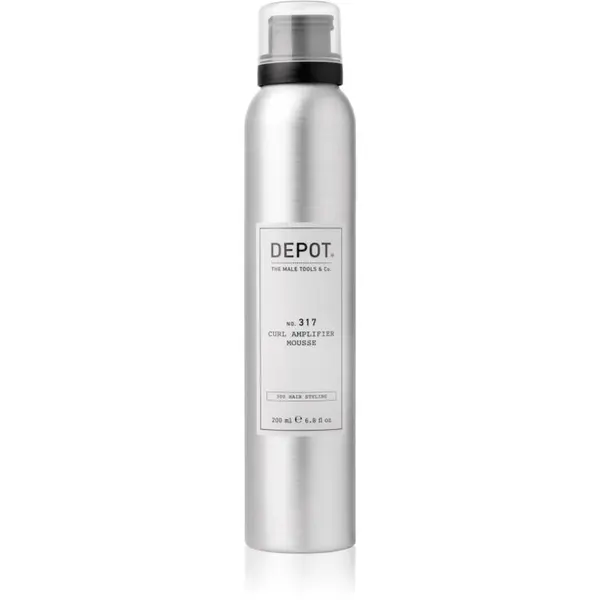 Depot DEPOT 300 HAIR STYLING NO. 317 CURL AMPLIFIER MOUSSE пяна за коса за оформяне на къдрици за фиксиране и оформяне 200 мл.