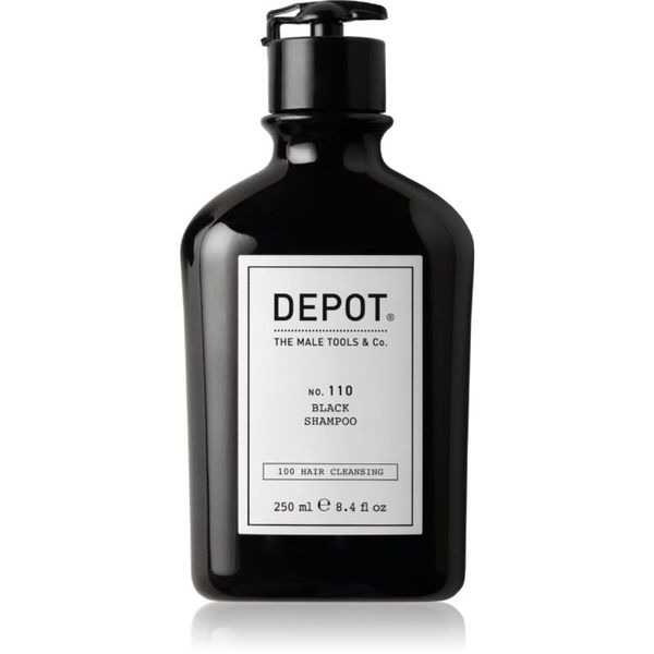 Depot Depot No. 110 Black Shampoo шампоан неутрализиращ кафеникавите оттенъци 250 мл.