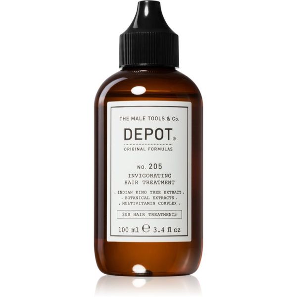 Depot Depot No. 205 Invigorating Hair Treatment подхранващ серум против косопад 100 мл.
