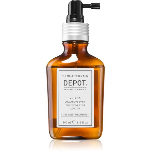 Depot Depot No. 206 Concentrated Invigorating Lotion козметика за коса срещу изтъняване на косата 100 мл.