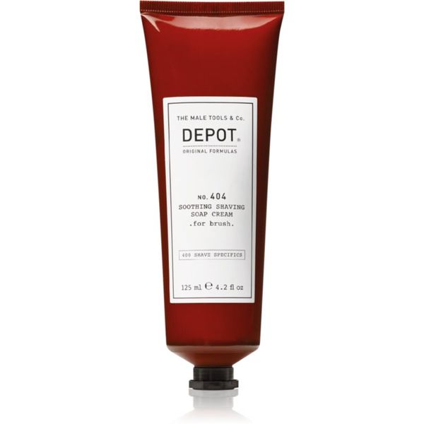 Depot Depot No. 404 Soothing Shaving Soap Cream успокояващ крем бръснене for brush 125 мл.