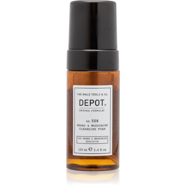 Depot Depot No. 508 Cleansing Beard & Moustache Foam почистваща пяна за брадата 100 мл.