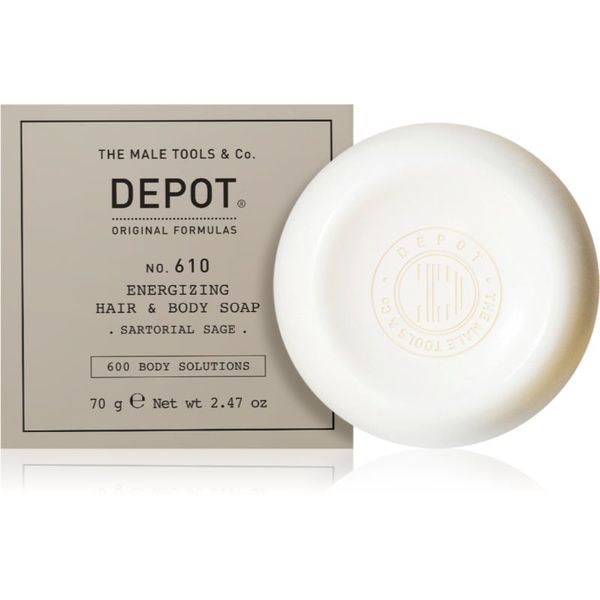 Depot Depot No. 610 Energizing Hair&Body Soap сапун за тяло и коса 70 гр.