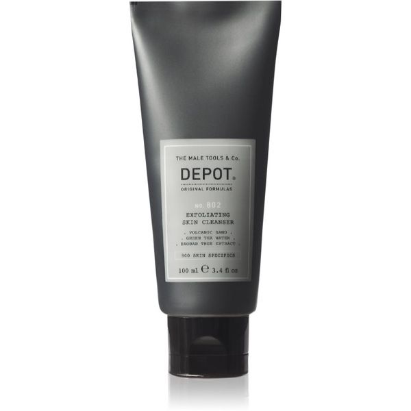 Depot Depot No. 802 Exfoliating Skin Cleanser ексфолиращ почистващ гел за мъже 100 мл.