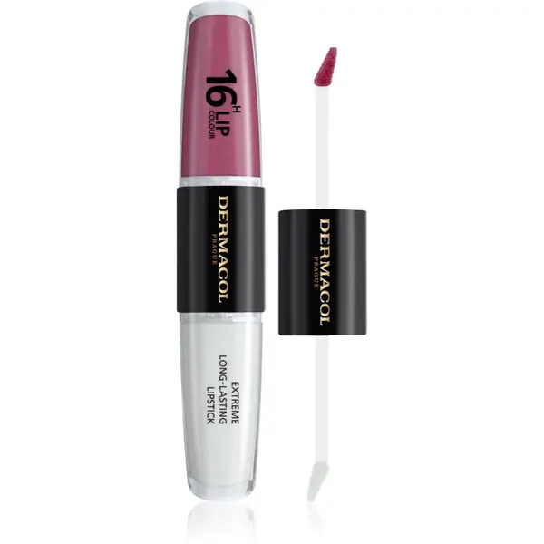 Dermacol Dermacol 16H Lip Colour дълготрайно червило и гланц за устни цвят 07 2x4 мл.