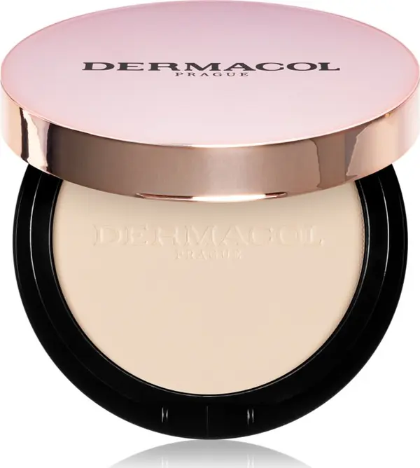 Dermacol Dermacol 24h Control компактна пудра 2 в 1 цвят 01 9 гр.