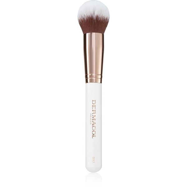 Dermacol Dermacol Accessories Master Brush by PetraLovelyHair четка за контуриране и бронзър D53 Rose Gold 1 бр.