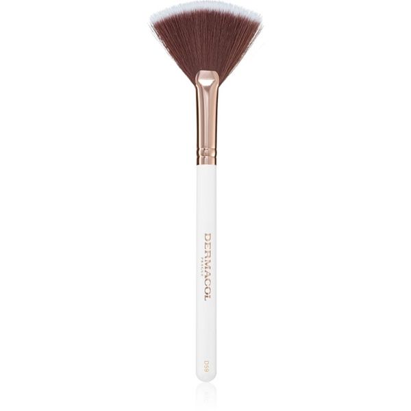 Dermacol Dermacol Accessories Master Brush by PetraLovelyHair четка за озарител D59 Rose Gold 1 бр.