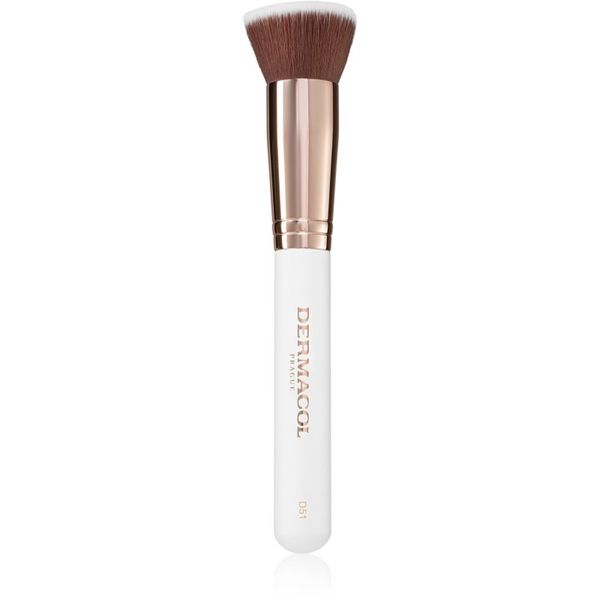 Dermacol Dermacol Accessories Master Brush by PetraLovelyHair четка за течен фон дьо тен D51 Rose Gold 1 бр.