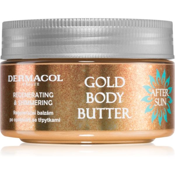 Dermacol Dermacol After Sun регенериращ крем за тяло с блясък 200 гр.