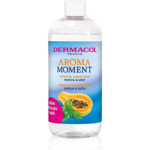Dermacol Dermacol Aroma Moment Papaya & Mint течен сапун за ръце пълнител 500 мл.