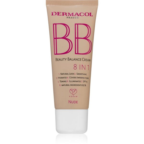 Dermacol Dermacol Beauty Balance BB крем с хидратиращ ефект SPF 15 N.2 Nude 30 мл.