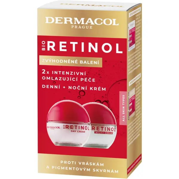 Dermacol Dermacol Bio Retinol дневен и нощен крем ДУО ОПАКОВКА