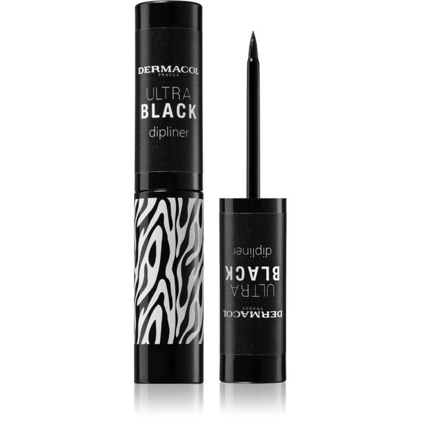 Dermacol Dermacol Black Sensation Ultra Black течни очни линии цвят Black 2.8 мл.
