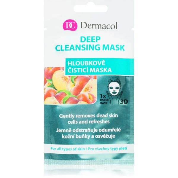 Dermacol Dermacol Cleansing текстилна 3D дълбоко почистваща маска 15 мл.