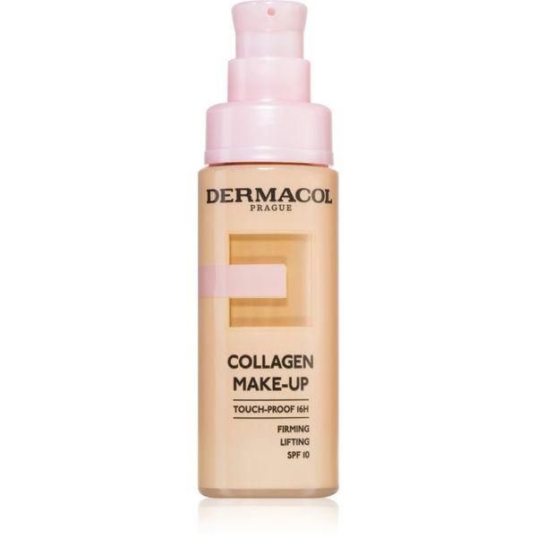 Dermacol Dermacol Collagen хидратиращ фон дьо тен с изглаждащ ефект цвят 4.0 Tan 20 мл.