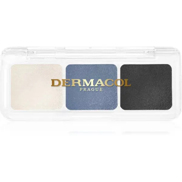 Dermacol Dermacol Compact Trio палитра сенки за очи цвят 2 Starry Night 4.2 гр.