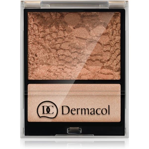 Dermacol Dermacol Duo Bronze палитра хайлайтъри 11 гр.