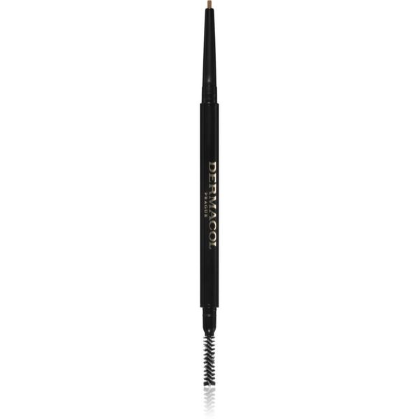 Dermacol Dermacol Eyebrow Micro Styler автоматичен молив за вежди с четка цвят No.01 0,1 гр.
