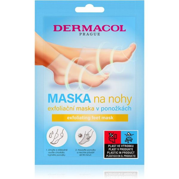Dermacol Dermacol Feet Mask ексфолиращи чорапи за омекотяване и хидратиране кожата на краката. 1 бр.