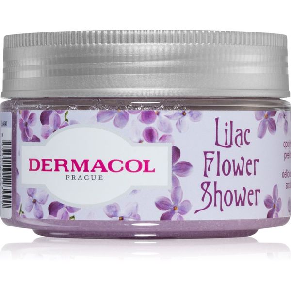 Dermacol Dermacol Flower Care Lilac захарен скраб за тяло 200 гр.