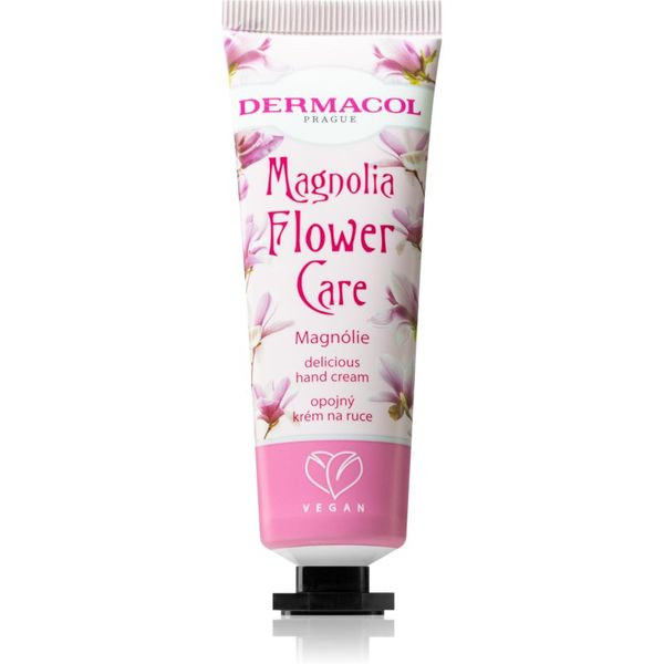 Dermacol Dermacol Flower Care Magnolia подхранващ крем за ръце с аромат на цветя 30 мл.