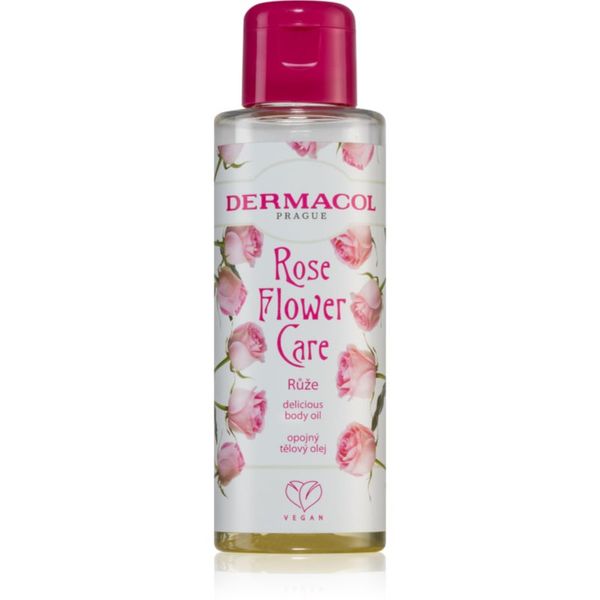 Dermacol Dermacol Flower Care Rose Луксозно подхранващо масло за тяло 100 мл.