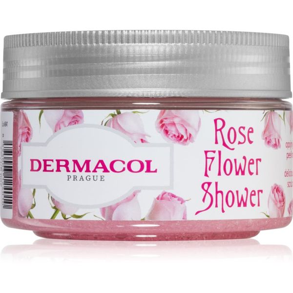 Dermacol Dermacol Flower Care Rose захарен скраб за тяло 200 гр.
