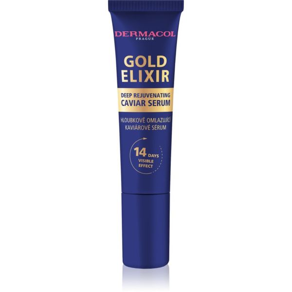 Dermacol Dermacol Gold Elixir дълбоко възстановяващ серум с хайвер 12 мл.