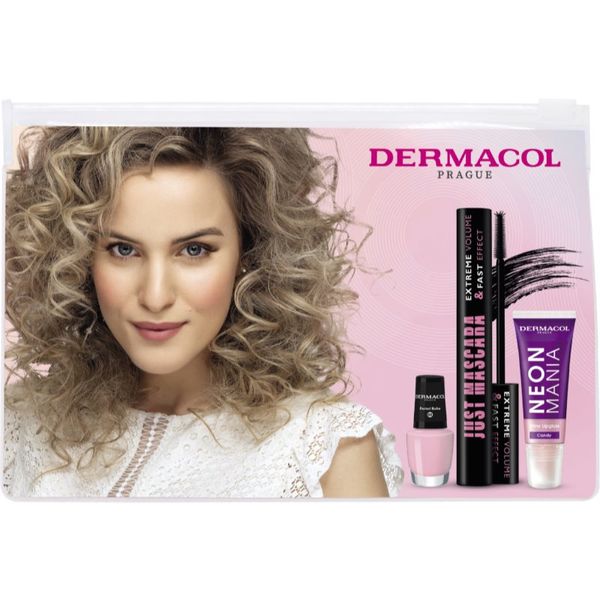 Dermacol Dermacol Just Mascara подаръчен комплект Black (за перфектен външен вид)