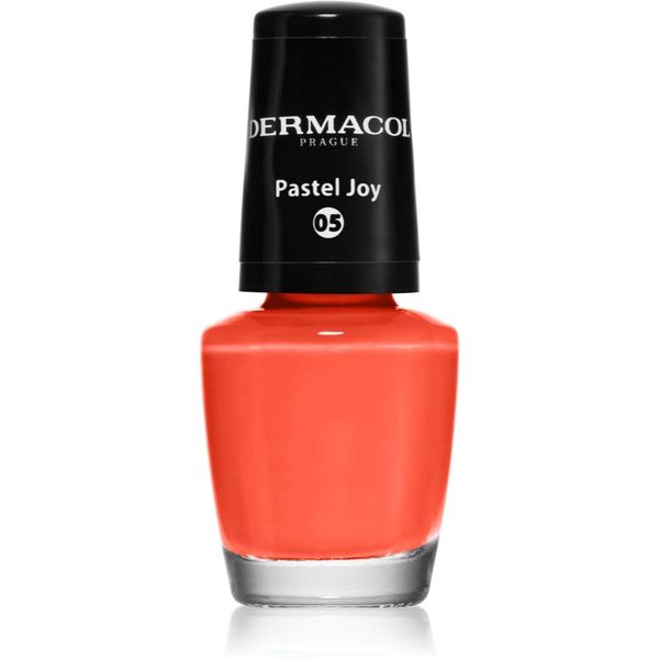 Dermacol Dermacol Mini лак за нокти цвят 05 Pastel Joy 5 мл.